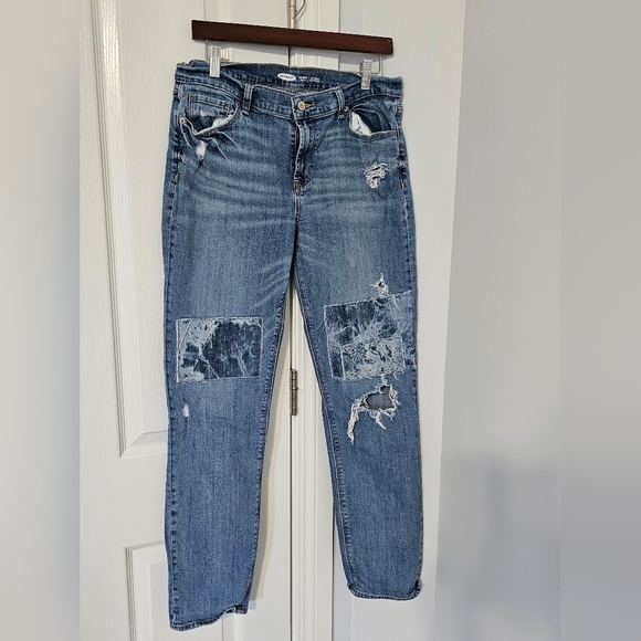 Old navy boyfriend mid rise. Size 6. - Picture 1 of 3